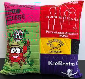 graduation T-shirt pillow