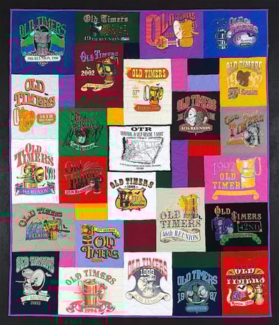 Old Timers T-shirt Quilt